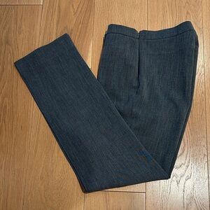 Akris Punto Gray Elegant Pants. Side zipper. Front pockets. Excellent tailoring